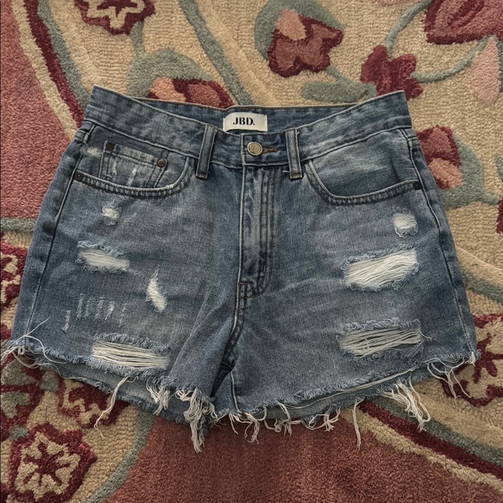JBD Distressed Denim Shorts
